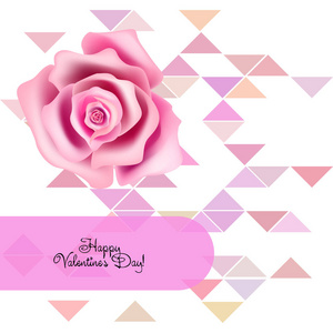 s Day, rose, flower, greeting card, vector background