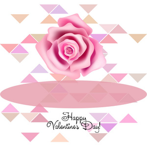 s Day, rose, flower, greeting card, vector background