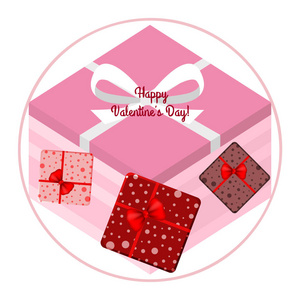 s Day, gift, greeting card, vector background