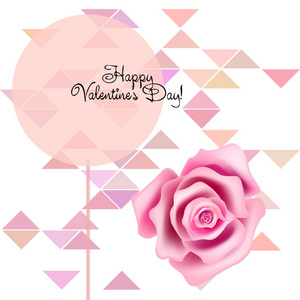 s Day, rose, flower, greeting card, vector background