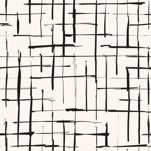 矢量损坏单色格纹格子纹理. 损坏的重复矢量背景.