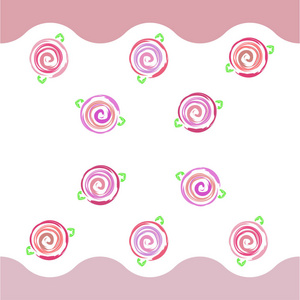 s Day, rose, flower, greeting card, vector background