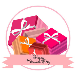 s Day, gift, greeting card, vector background