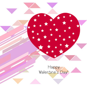 s Day, heart, greeting card, vector background