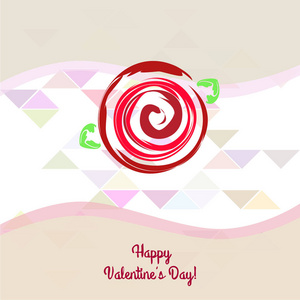 s Day, rose, flower, greeting card, vector background