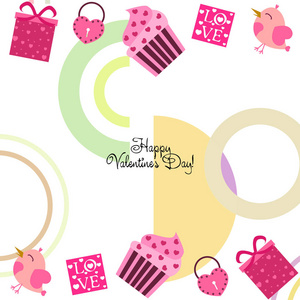 s Day. flat vector illustration isolated on white background