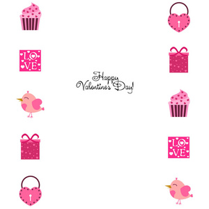 s Day. flat vector illustration isolated on white background