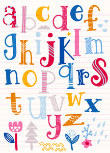 用于文字,铭文,贺卡,排版,标题,设计,字母,儿童,封面照片