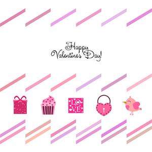 s Day. flat vector illustration isolated on white background