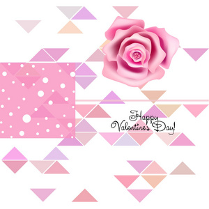 s Day, rose, flower, greeting card, vector background