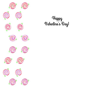 s Day, rose, flower, greeting card, vector background