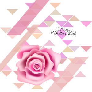 s Day, rose, flower, greeting card, vector background