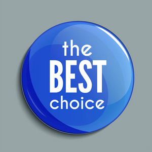 光滑的销售按钮或徽章. 产品促销. 设计专用报价矢量.照片