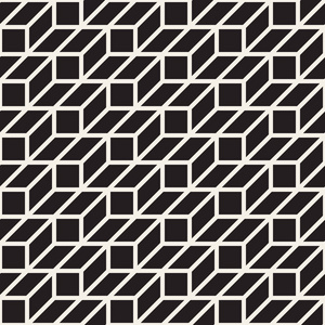 矢量无缝格子图案。现代细线抽象纹理。重复正方形和菱形的几何磁贴