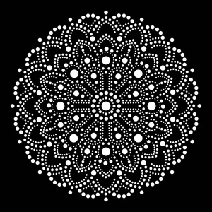 土著点画曼达拉澳大利亚民族设计点图案民族风格照片