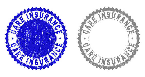 格朗格护理保险有纹理邮票印章