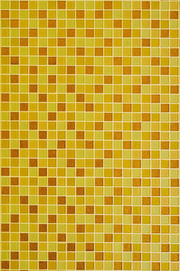 浴室和厨房墙壁装饰和设计用黄色金色马赛克瓷砖的背景