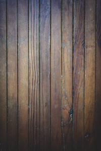 棕色的木制背景。 旧木板
