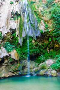 塔拉西曼国家公园摩洛哥大瀑布