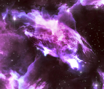 太空探索星云和恒星。 尘埃氢和等离子体的星际团聚体。 星系。 空间飞行任务
