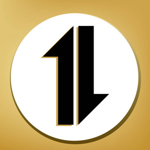 标志向上箭头图片