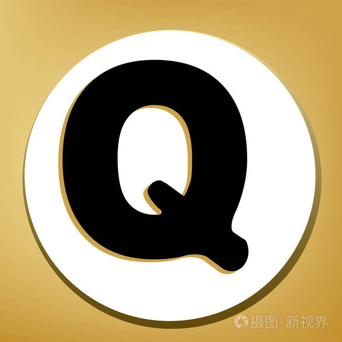 字母q标志设计模板元素.矢量.