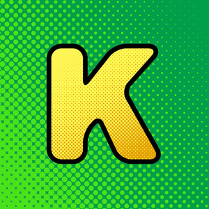 字母k标志设计模板元素.矢量.