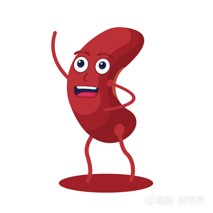 可爱和有趣的豆子字符高蛋白资源素食主义者食品