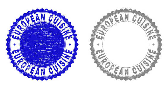格朗格欧洲烹饪纹理邮票密封件