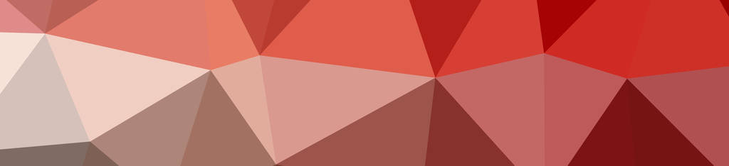 抽象红色横幅低聚背景的插图。 美丽的多边形设计图案。 对你的需要有用。