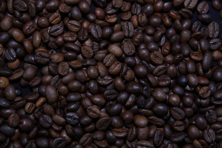 咖啡豆的背景