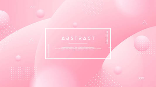 浅粉红色抽象液体背景化妆品海报横幅等。