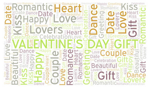 s Day Gift word cloud. Word cloud made with text only.