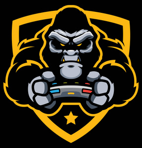 大猩猩的吉祥物图片