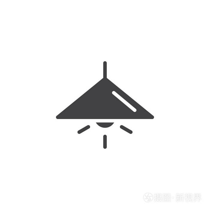 内部照明符号标志插图.