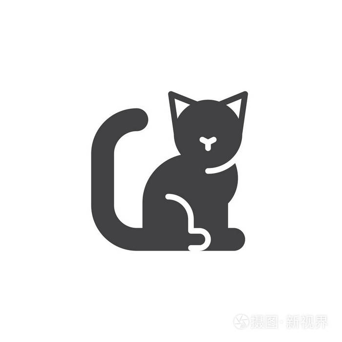 小猫图案符号可复制图片