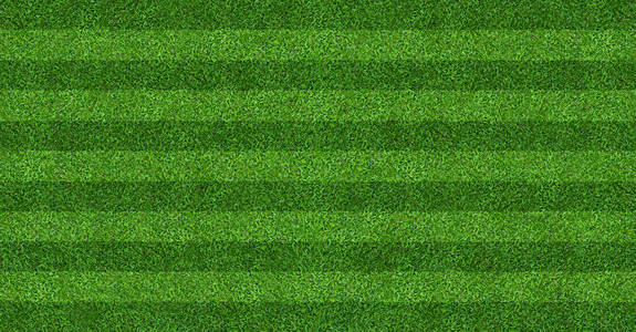 足球和足球运动的绿草地背景. 绿色草坪图案和纹理背景. 关闭图像.