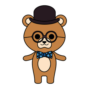 可爱的小熊角色照片