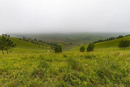 阿尔泰山全景