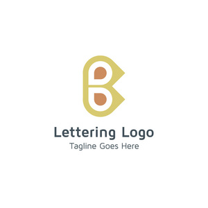 字母b标志设计适合贸易商业品牌