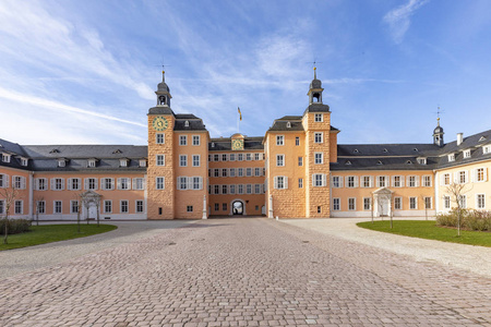 德国施韦辛根著名的宫殿入口