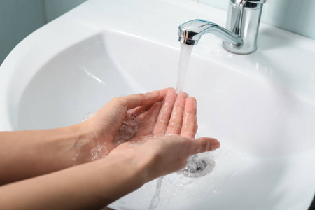 洗手方法图片