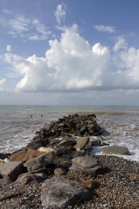 海边的海滩