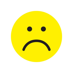 不开心的微笑图片