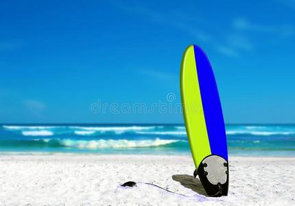 沙滩冲浪板