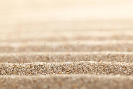 抽象波状沙面。