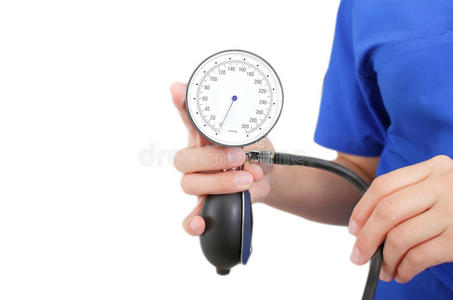 护士准备好测量血压