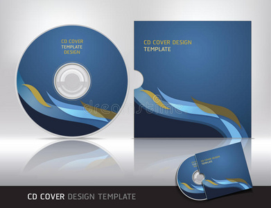 cd封面设计模板。