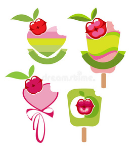 水果冰糕的图标