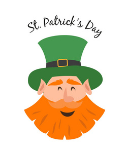 s Day character leprechaun. Saint Patrick39